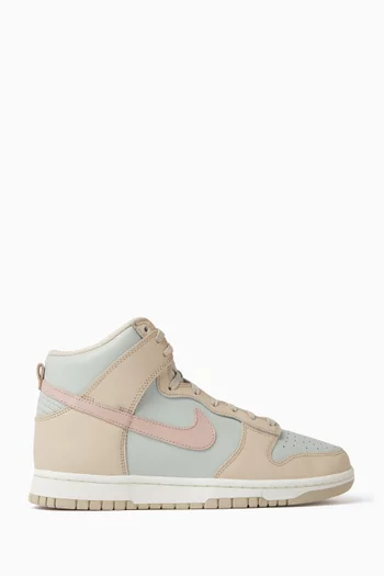 Dunk High-top Sneakers in Leather