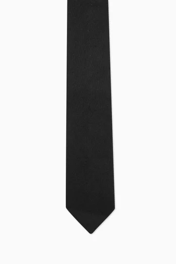 ربطة عنق مزيج حرير وقطن