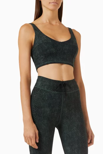 Cobra Candice Crop Top in Recycled Fabric