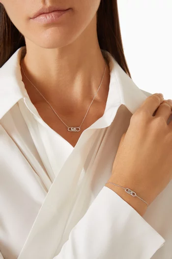 Empire Logo Necklace in Sterling Silver