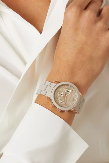 Runway Chronograph Watch, 38mm