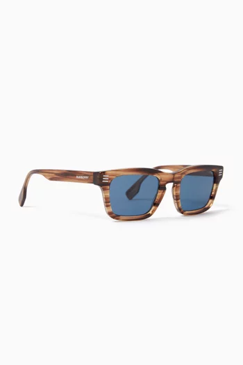 Rectangle Sunglasses in Acetate