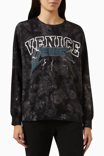 Atlas Venice Graphic Sweatshirt in Cotton