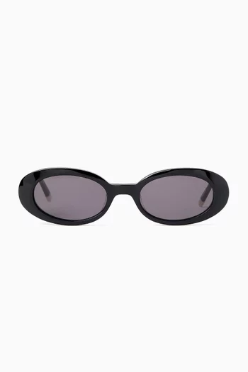 Maybae Oval Sunglasses
