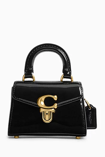 Sammy Top Handle Bag in Patent Leather