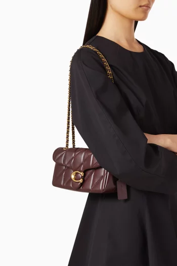 Tabby 20 Quilted Shoulder Bag in Nappa