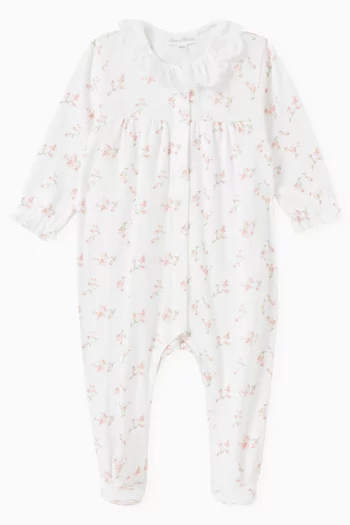 Flower Print Pyjamas in Cotton