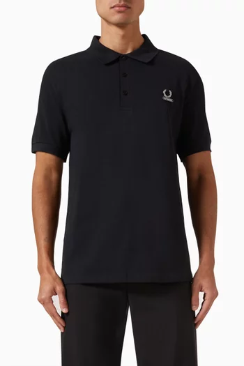 x Raf Simons Enamel Polo Shirt in Cotton-piquè