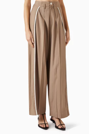 Loose-fit Pants in Terry-rayon