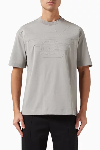 EA Logo T-shirt in Cotton-jersey