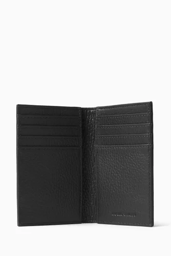 EA Bi-fold Wallet in Tumbled Leather
