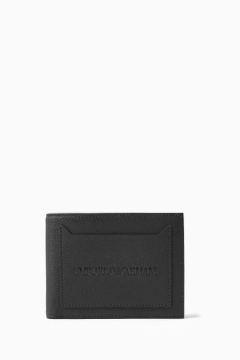 EA Bi-fold Wallet in Leather
