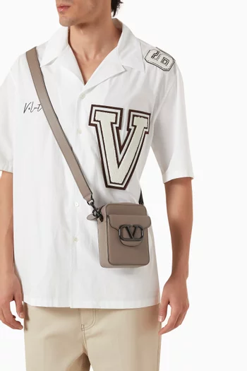 Valentino Garavani Mini Locò Shoulder Bag in Leather