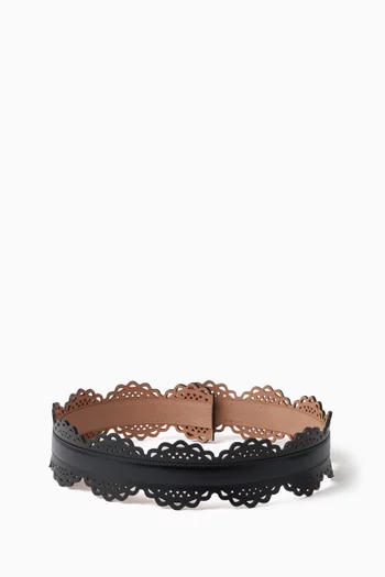 Bustier 60 Belt in Vienne Wave Calfskin