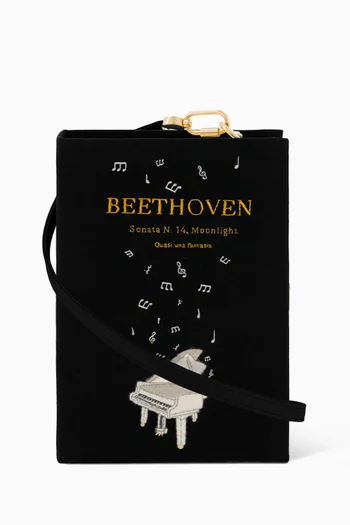 Beethoven Clutch in Felt
