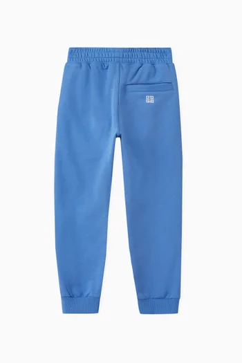 Logo-print Tapered Sweatpants in Cotton-blend