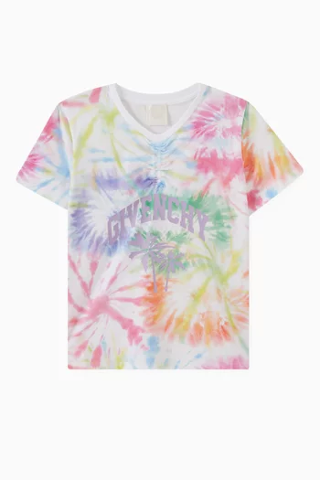 Fireworks Tie-dye T-shirt in Cotton