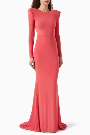 Forte Gown in Stretch Jersey