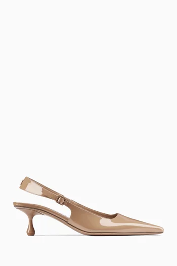 Amel 50 Slingback Pumps in Patent Leather
