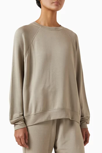 Andie Sweatshirt in Fleece