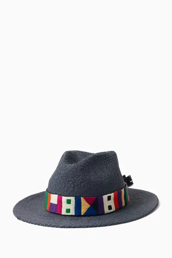 قبعة اجناسيو قش منسوج