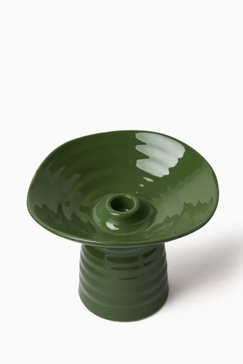 Medina High-rise Candle Holder in Porcelain