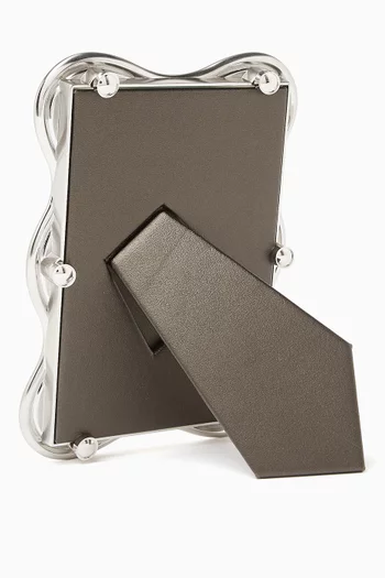 Ripple Frame in Platinum, 4 x 6"
