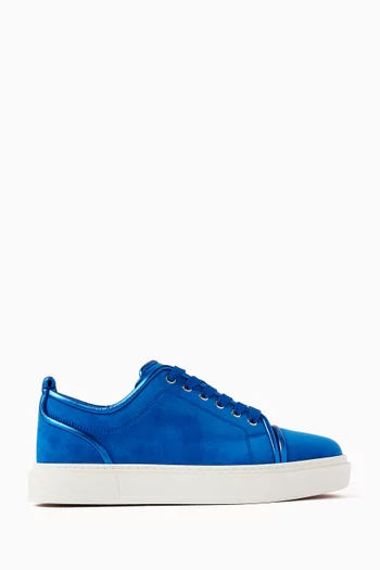 Adolon Junior Sneakers in Suede and Nappa Leather