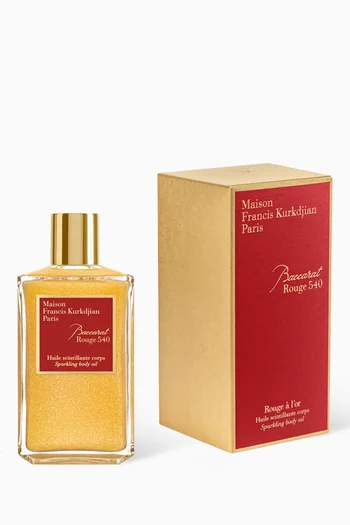 Limited Edition Baccarat Rouge 540 Sparkling Body Oil, 200ml