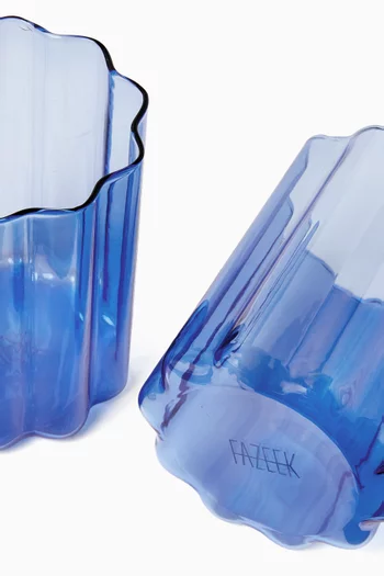 Wave Glass, Set of 2