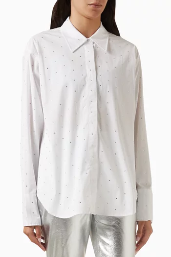 Crystal Good Shirt in Cotton Blend