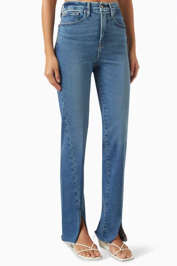 Good Boy Twisted-slit Jeans