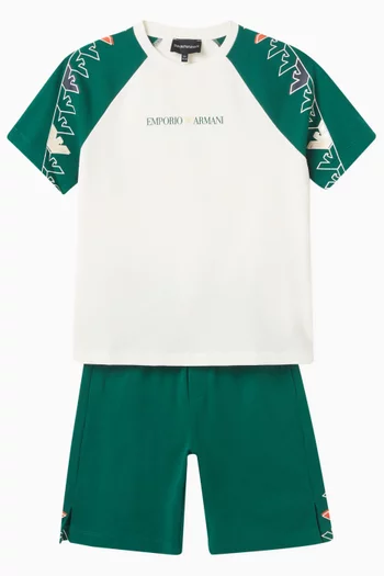 Ramadan Capsule Logo T-shirt & Shorts Set
