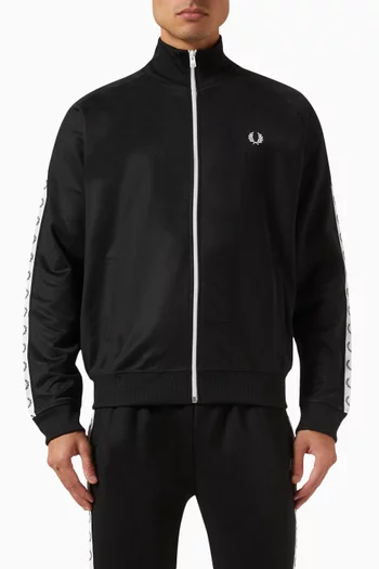 Taped Track Jacket in Recycled-polyester Blend