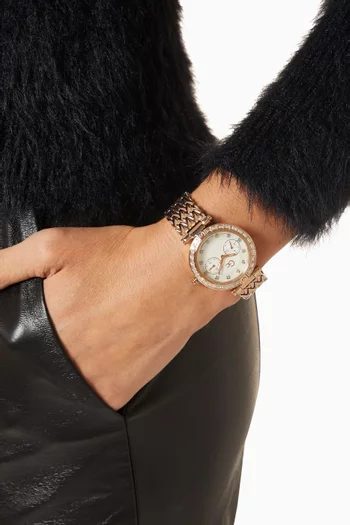 Vogue Quartz Stainless Steel Watch, 36.5mm