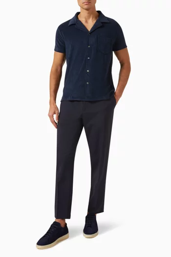 Resort Shirt in Terry Towelling