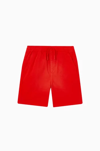 Bermuda Shorts in Stretch Cotton