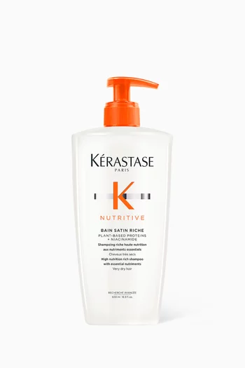 Nutritive Bain Satin Riche Shampoo, 500ml