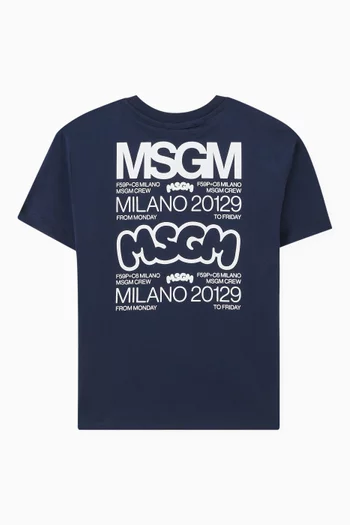 Logo T-shirt in Cotton