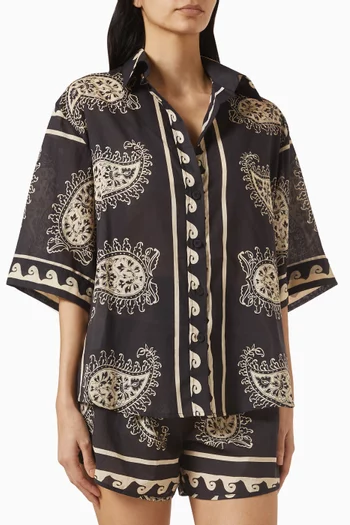 Paisley Situation Shirt in Cotton