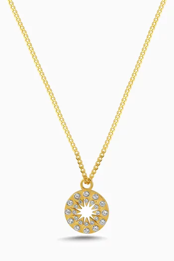 Don't Stop Necklace in 24kt Gold-plated Sterling Silver