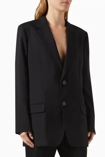 Two-button Jacket in Wool