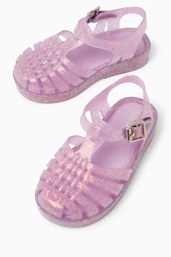 Possession Shiny Sandals