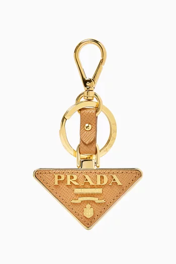 Triangle Logo Dividable Keychain