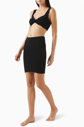 تنورة قصيرة قماش أوريجينال كرينكل