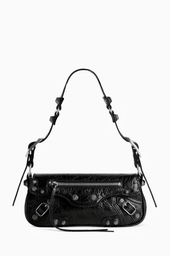 Small Le Cagole Sling Bag in Arena Lambskin