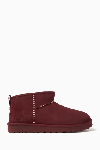 x Madhappy Classic Ultra Mini Boots in Suede