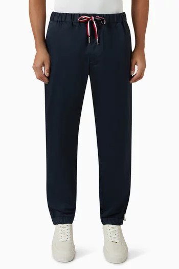 Logo-patch Pants in Cotton