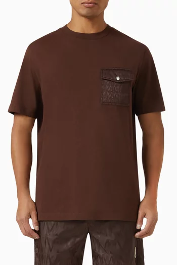 Monogram Pocket T-shirt in Cotton