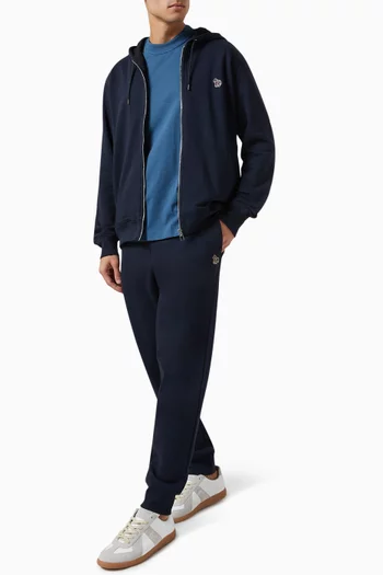 Zebra Logo Sweatpants in Organic Cotton